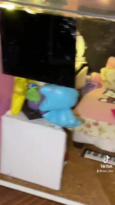Made a mini of my sister’s room to surprise her
