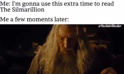 It&rsquo;s some form of Elvish I can&rsquo;t read it
