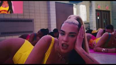 Dua Lipa giving jerk off instructions