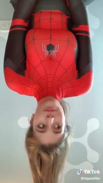 She needs to make more spider man TikToks