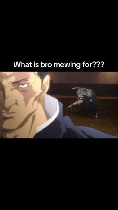 Mewing for brother 