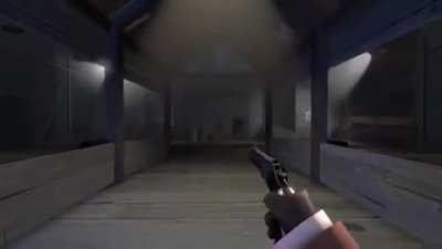 Spy’s defective gun.