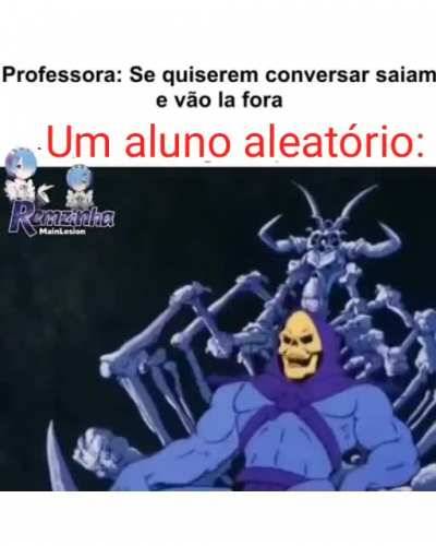 Sempre tem um assim