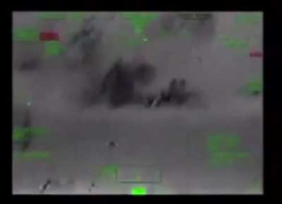 Turkish TAI T-129 ATAK hunting down PKK units - Operation Olive Branch (2018)