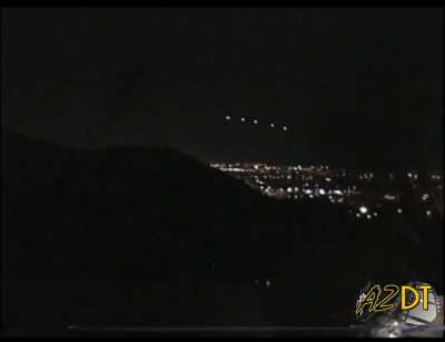 Phoenix Lights (1997): One of the largest mass sighting Events in history. The object was described as a 