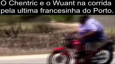 O Chentric ganha a corrida doe 😬😬
