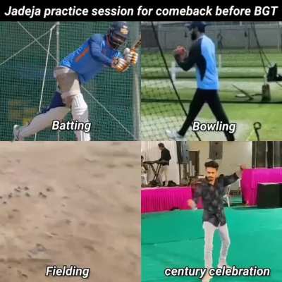 Jadeja BGT preparations