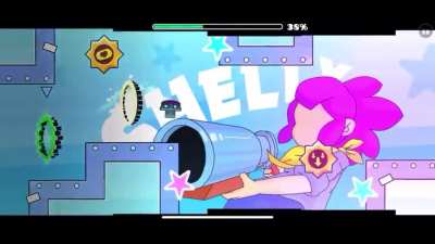 Brawl Stars in Geometry Dash (lvl by Crystal CM, lvl code:56892094)