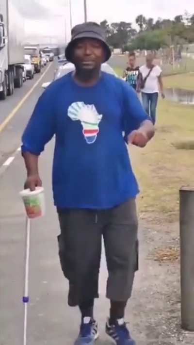 Disabled man is cured