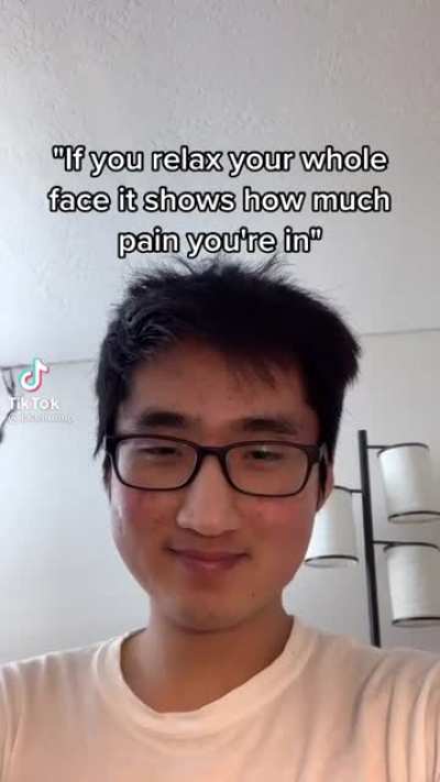 Ironically, I too was in pain after watching this
