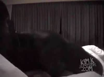Kim really was a freak.