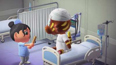 "I might be in the hospital but my fans need new content, growf!"