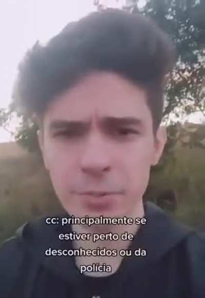 Jamais fa&ccedil;am esse sinal