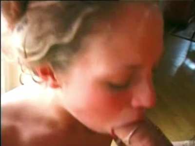 Submissive girl is overwhelmed by her own skills