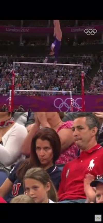 Parents react to their daughters Olympic performance