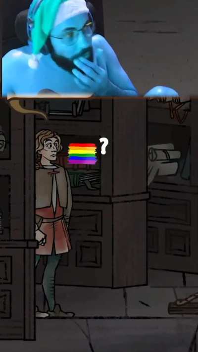 (🏳️&zwj;🌈?) Por cornografista.