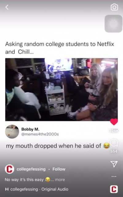Chill with new friends