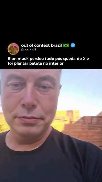 Perdeu at&eacute; os cabelos 
