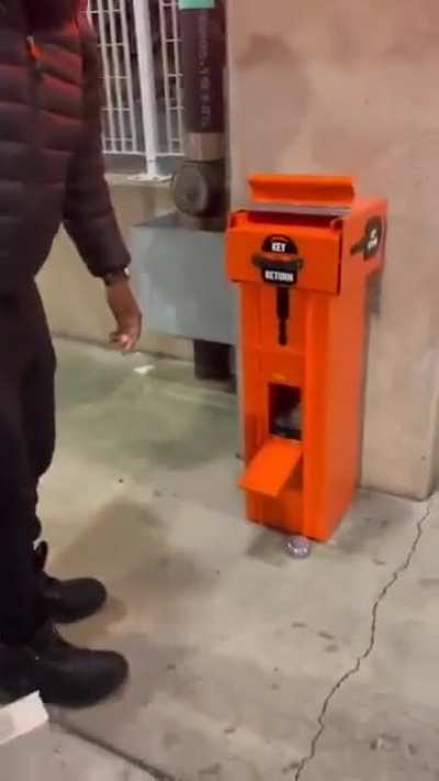 to have proof you returned your rental car key.