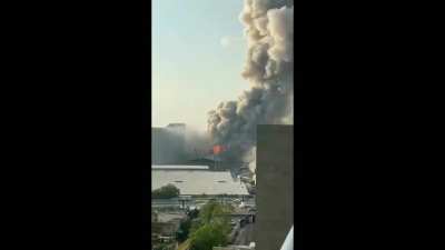 Uma explos&atilde;o