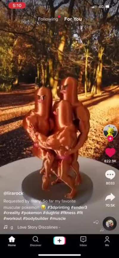So these 3D printed muscular pok&eacute;mon are hilarious...