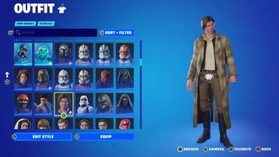 Here&rsquo;s an updated look at all the Star Wars skins currently in Fortnite.