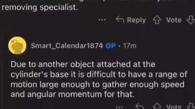 The infamous "cylinder" incident