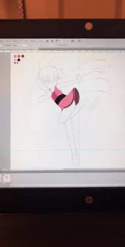 It’s still REALLY rough but here’s the beginning of a short PPGD animation