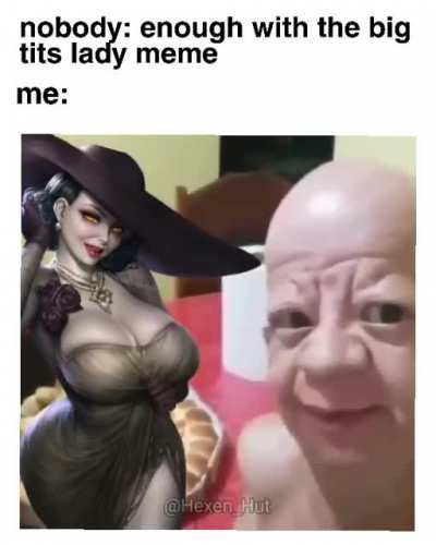 The original video was not mine so don't mind about the watermark(the meme is mine)