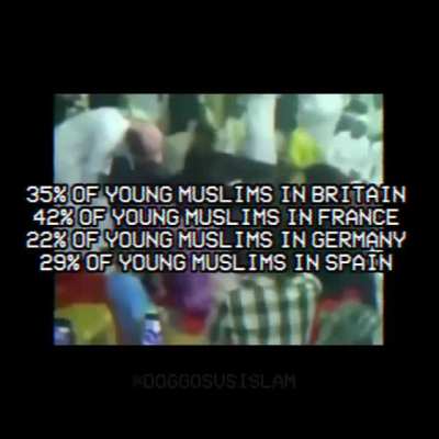 But not all muslims, right?