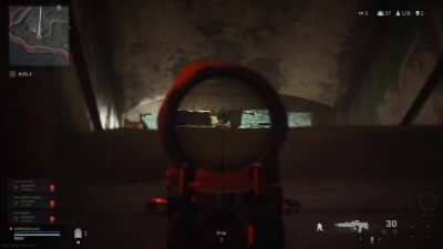 "I'm going to kill them all with 30 bullets." I said as a joke...