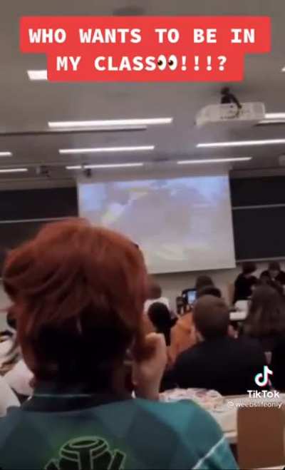 Class is in session