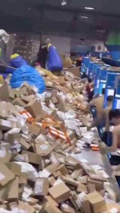 This is at a TEMU warehouse&hellip;.