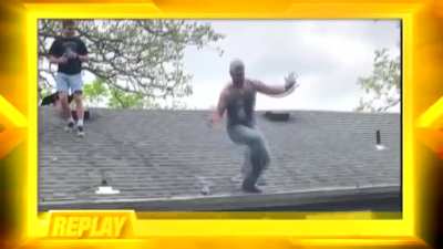 Jump from the roof