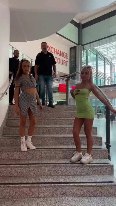 At the mall