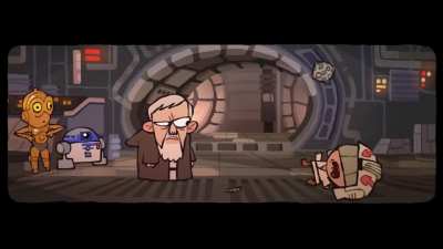 Jedi training!