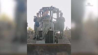 AFP bulldozes farmer's land; forces farmers out.