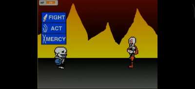 The "I'm not falling for that shit " was from a papyrus exe game on scratch