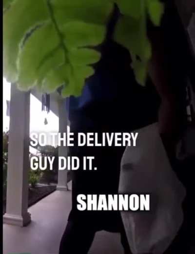 SHANON, YOUR PIZZA IS HERE
