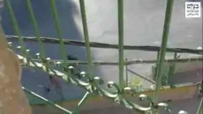 Israeli soldier in Hebron, occupied West Bank confiscates Palestinian boy&rsquo;s bike and throws it near the dumpster. The 2nd video is an old video from B&rsquo;Tselem of Israeli soldiers also in Hebron confiscating 8 year old Palestinian girl&rsquo;s bike &amp;amp; throwing