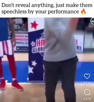 Basketball player: Learn one trick&hellip;.