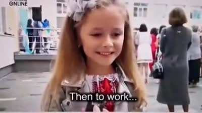 This kid has a clear mindset....
