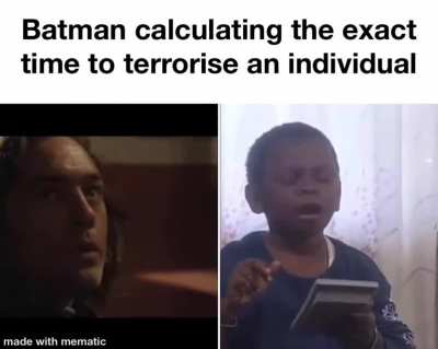 Batman and criminal