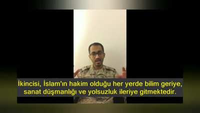 Suudi Arabistanlı komutan islamdan çıktığını açıklıyor.