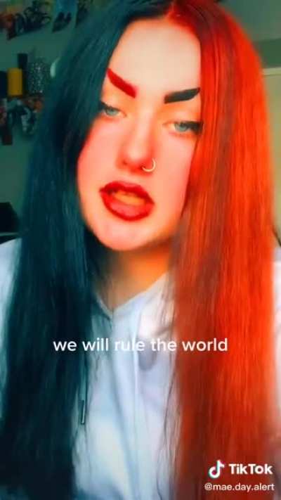This is the scariest girl I've ever seen