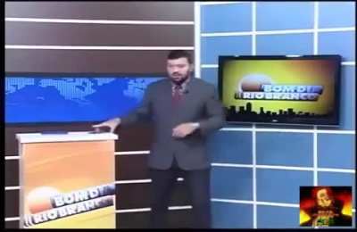 Travaram o ZAP do apresentador 😭😭