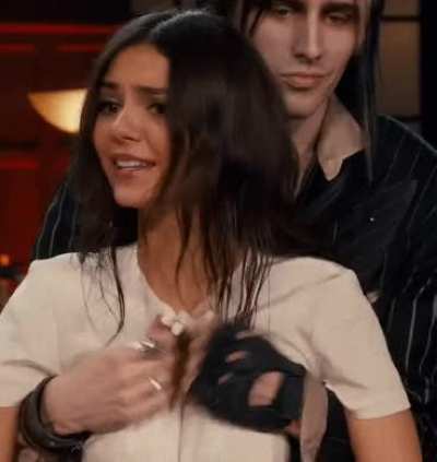 Victoria Justice getting her tits exposed before a gangbang