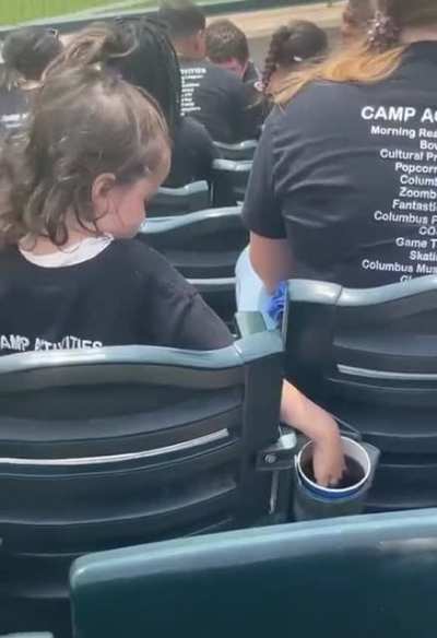 How sneaky is she