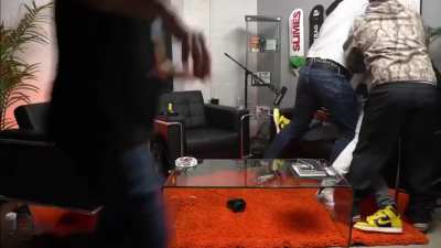 Fight Breaks Out Between Almighty Suspect and Kelpy During "No Jumper" Interview