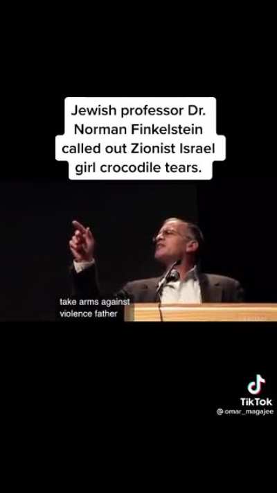 Jewish professor calls out crocodile tears
